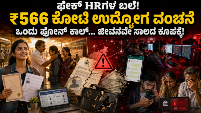 Fake Job Scam Karnataka investigation showing fake HR recruitment fraud